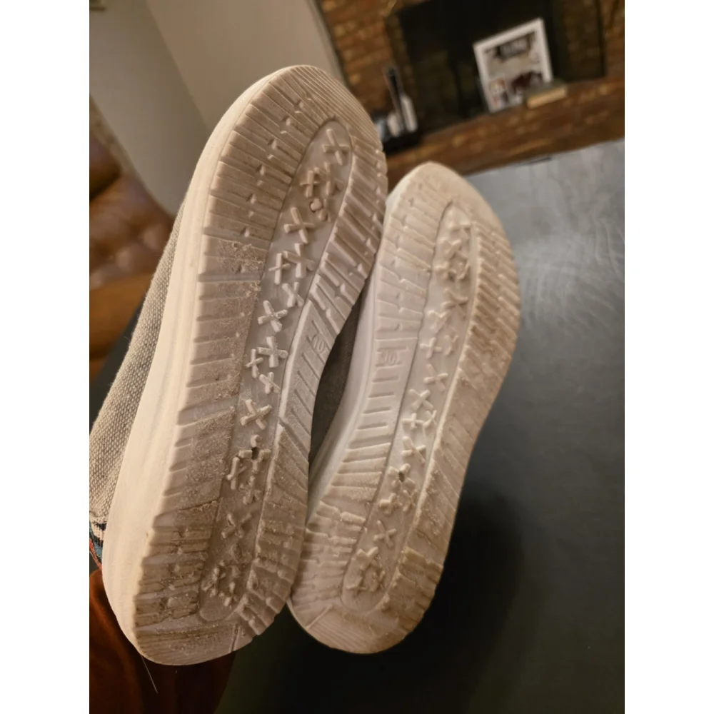 Tommy Bahama Faux Fur Lining Slip On Sneaker Womens Size 10 Memory Foam